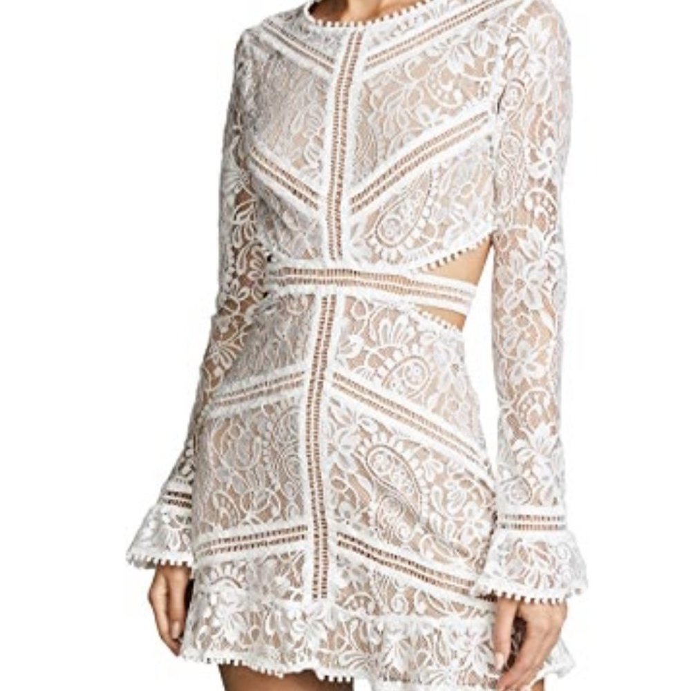For Love & Lemons Emerie Cutout Dress - Worn Once